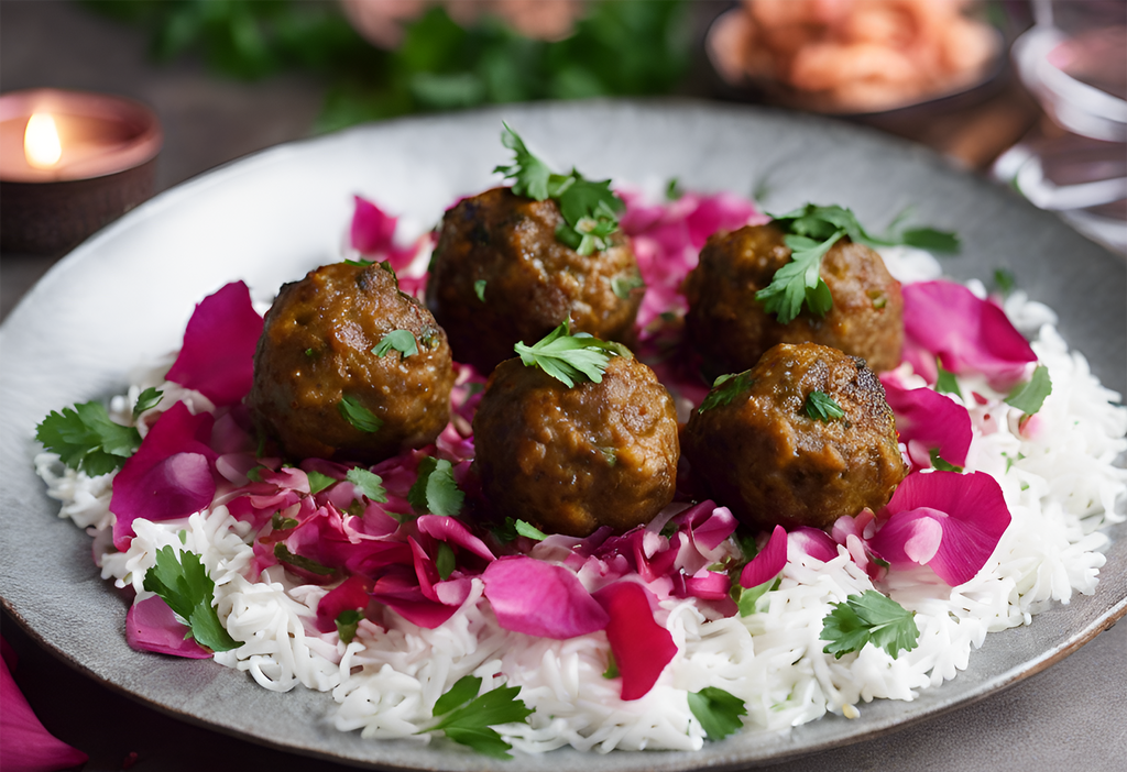 Advieh-Spiced Persian Meatballs