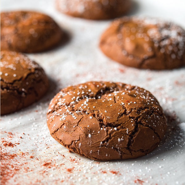 Smoky Hazelnut Chocolate Cookies
