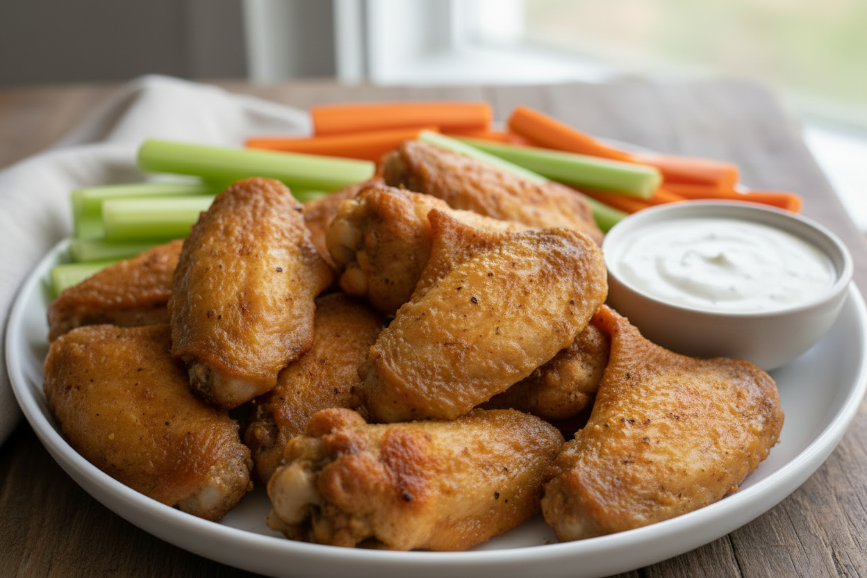 Perfect Crispy Wings from the Oven