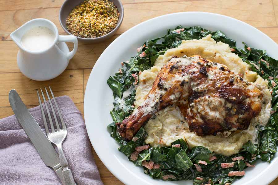 Smoky Roast Chicken with Voodoo White BBQ Sauce – World Spice
