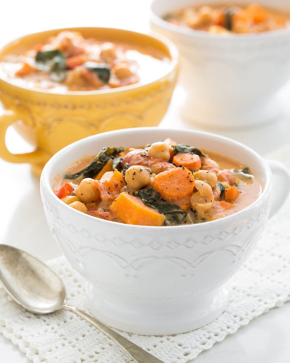 10 Spice Vegetable Soup with Cashew Cream