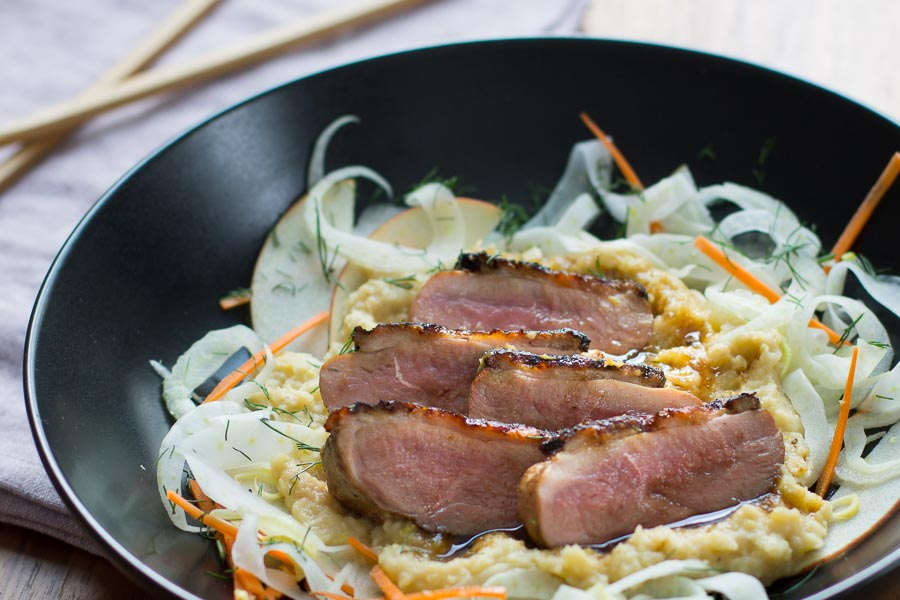 Asian Tea Glazed Duck Breast