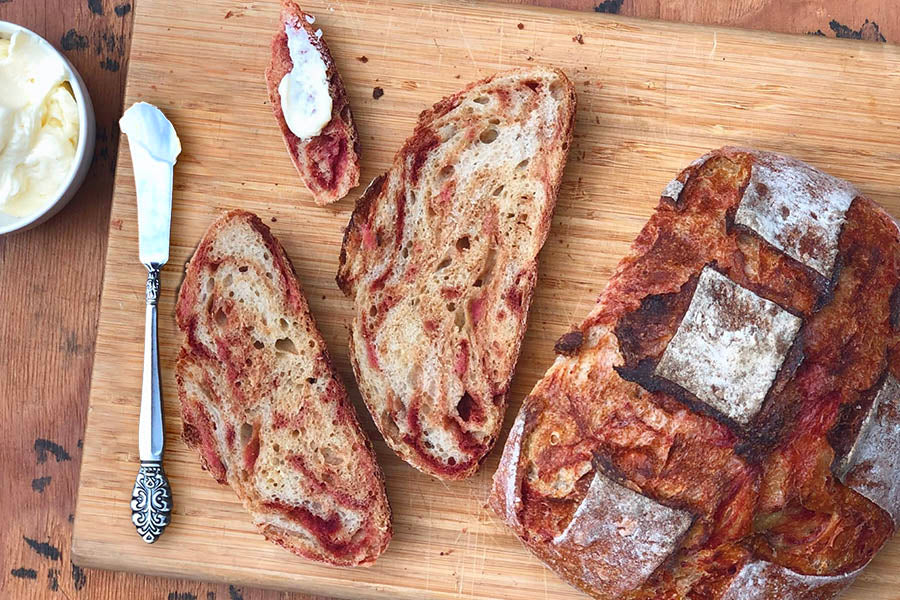 Beet Sourdough