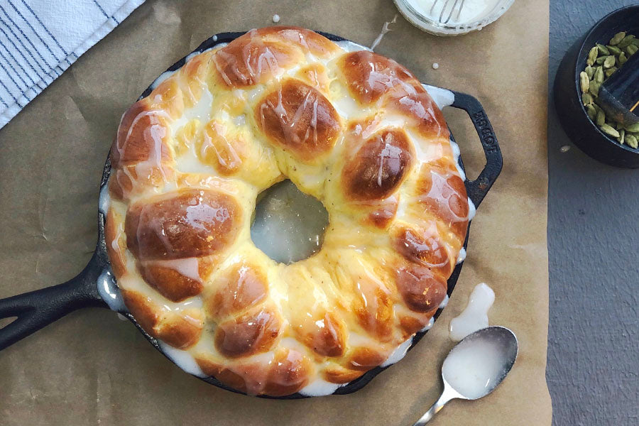 Grandma's Swedish Cardamom Bread