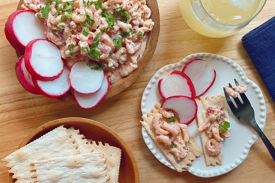 One-Bowl Caribbean Spice Shrimp Salad