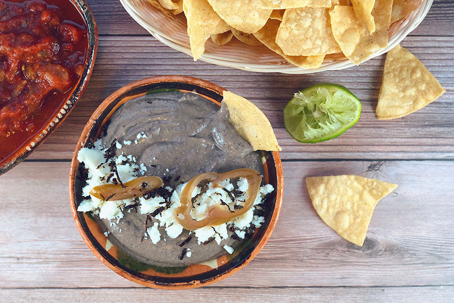 Pasilla Oaxaca Black Bean Dip