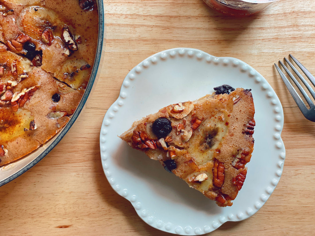 Dutch Oven Tea Pancake