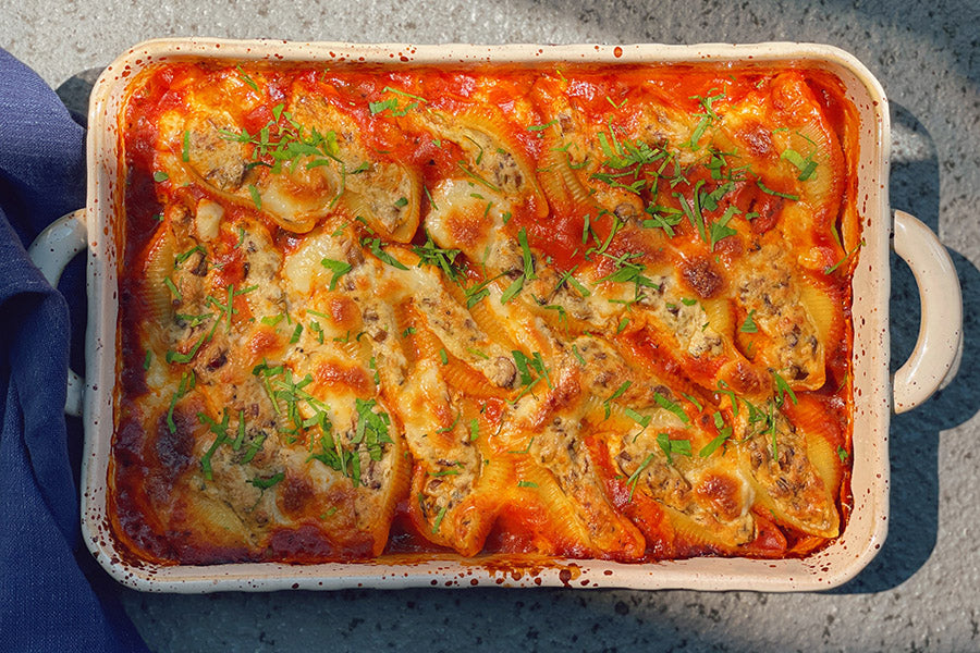 Four Cheese Stuffed Shells