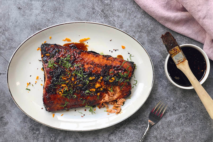 Sticky Tamarind Salmon