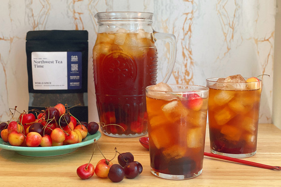 Cold-Brewed Northwest Cherry Tea