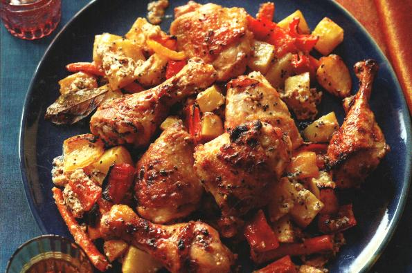 Bengali Five Spice Roasted Chicken