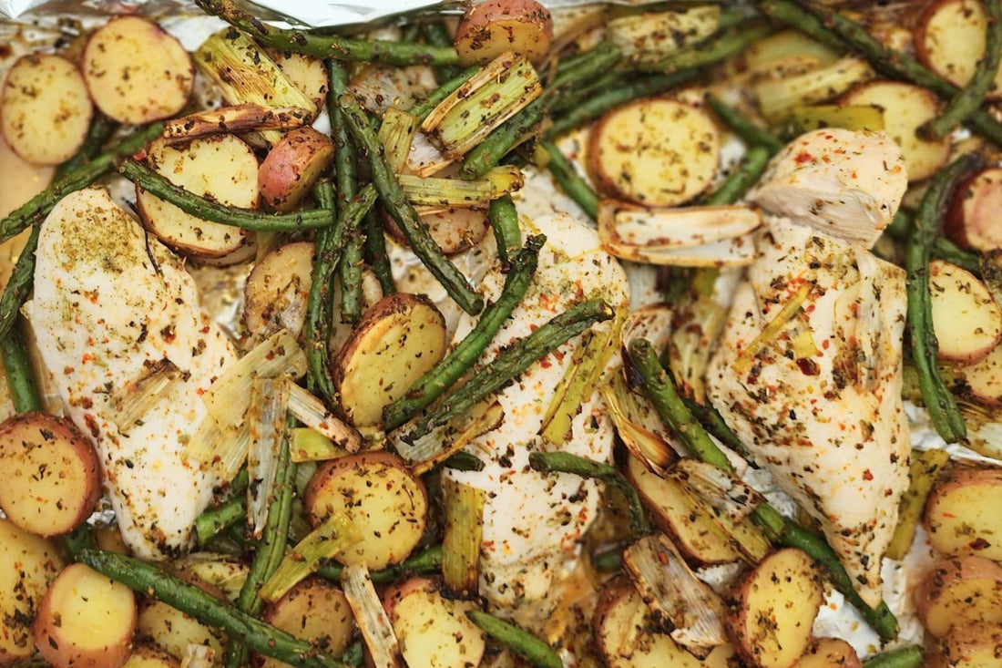 Provencal Sheet Pan Chicken