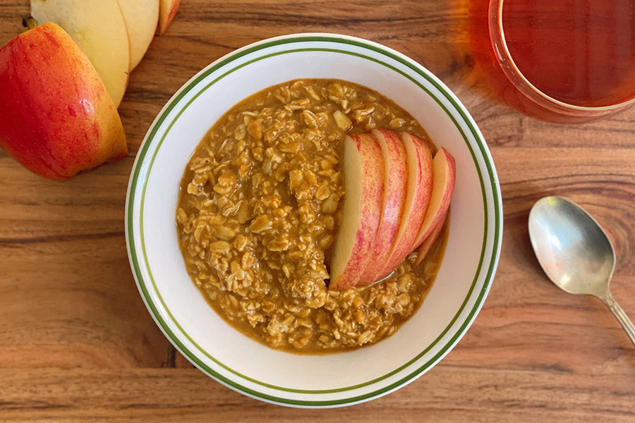 Pumpkin Pie Spiced Overnight Oats