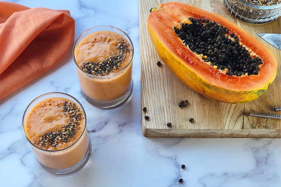 Kashmiri Garam Masala Papaya Smoothie