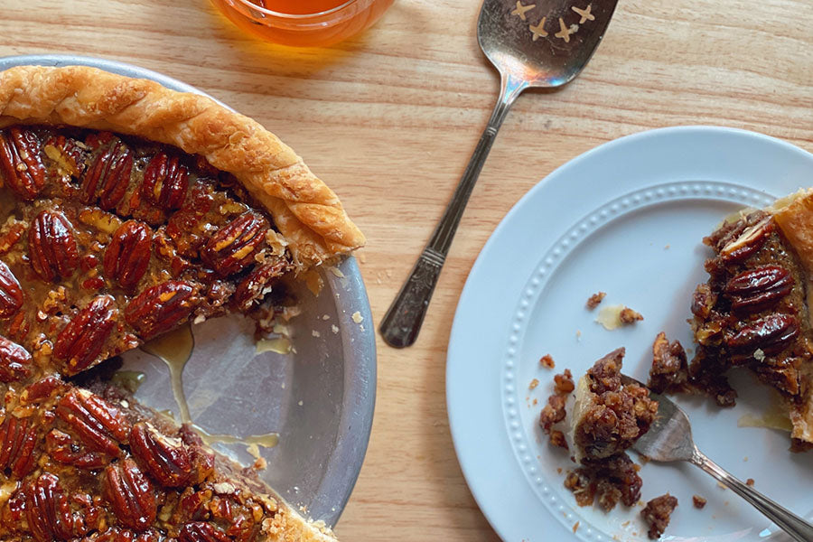 Roast Chai Pecan Pie