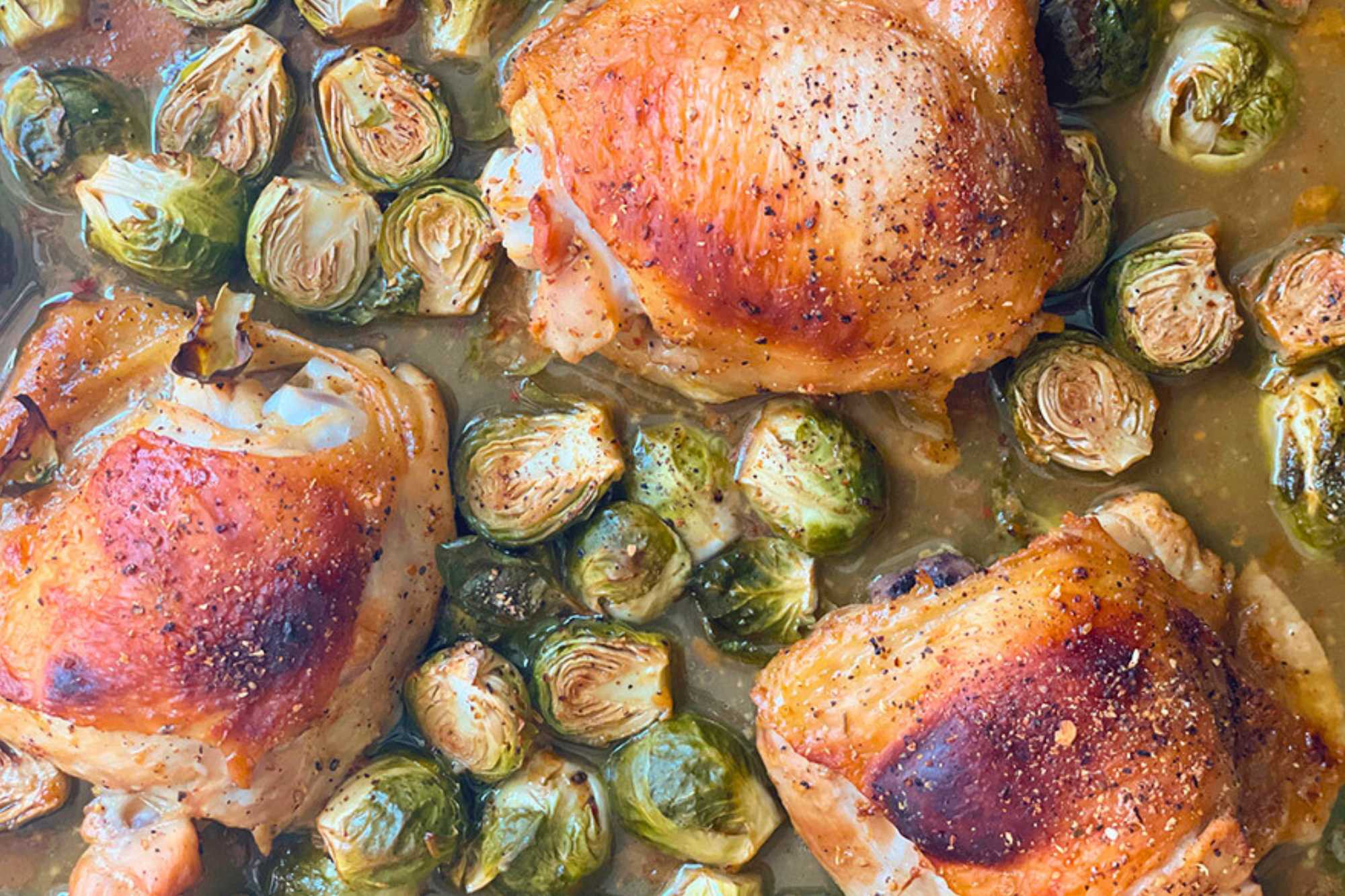 Smokin’ Hot Marinated Sheet Pan Chicken