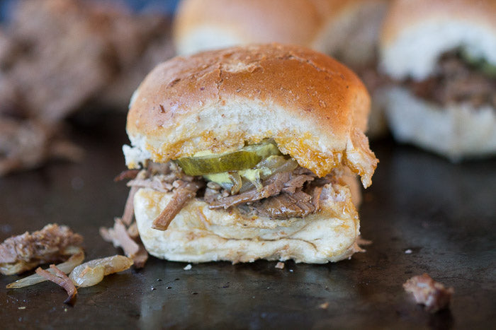 Game Day Brisket Sliders