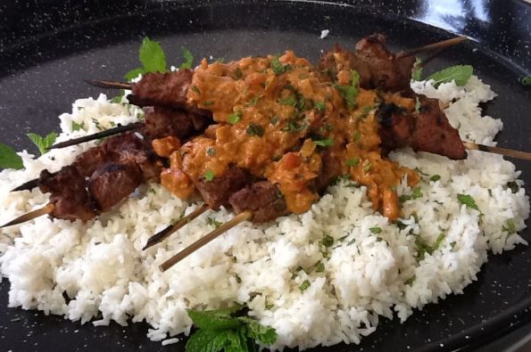 Tikka Masala Lamb Skewers