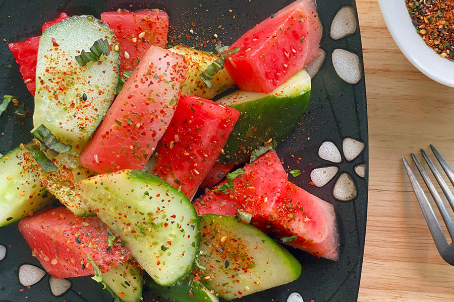 Togarashi Watermelon Salad