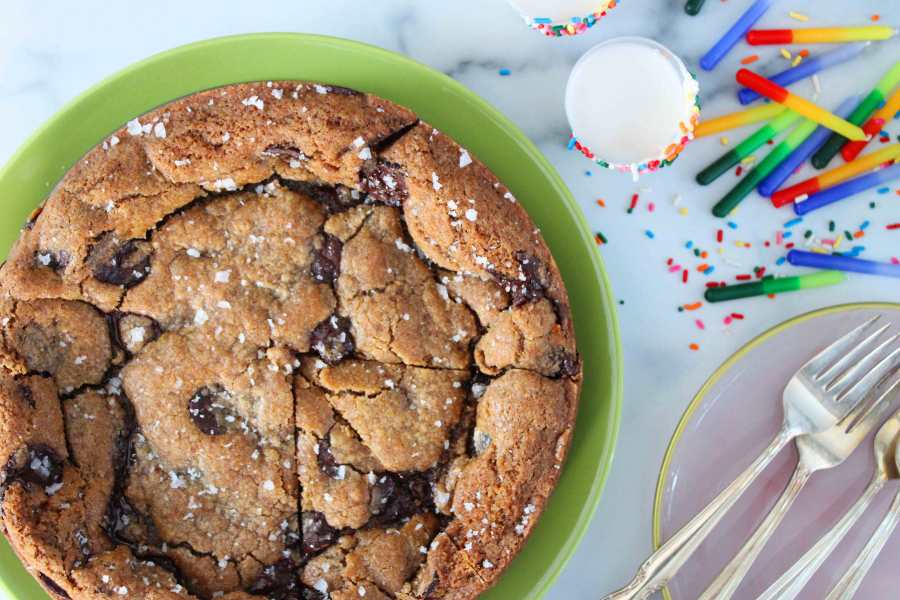 The Ultimate Chocolate Chip Cookie Cake