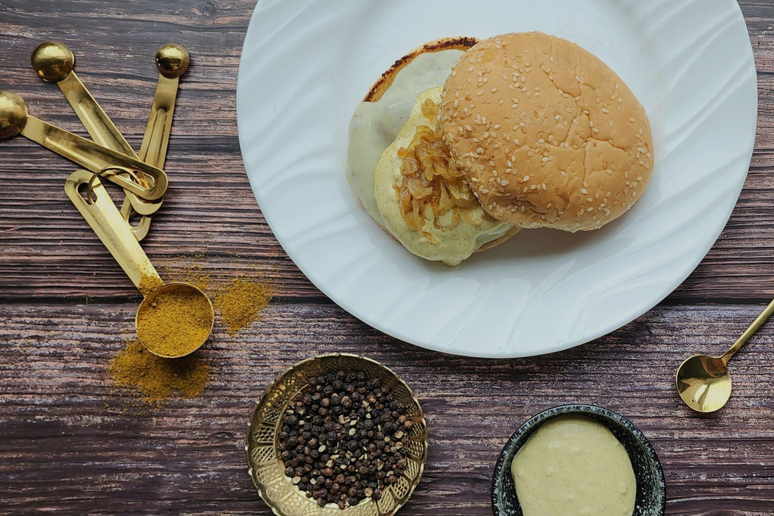 Vadouvan Curry Burger