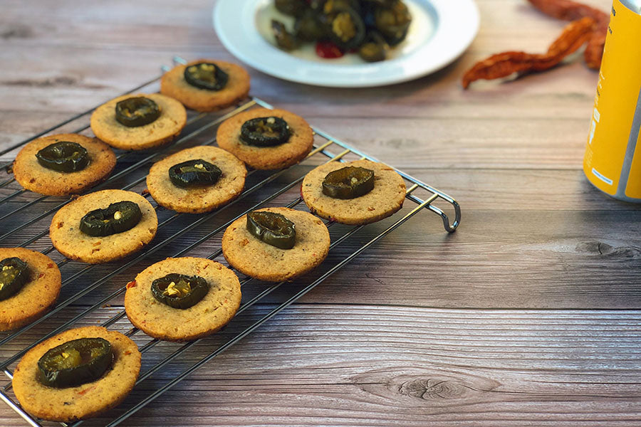 Aji Pimento Cheese Crackers