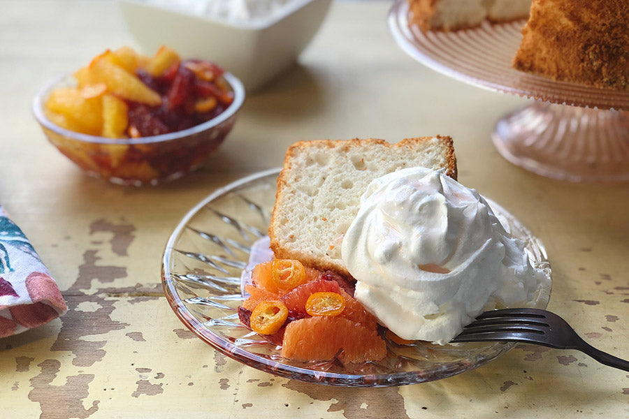 Absinthe Long Pepper Angel Food Cake