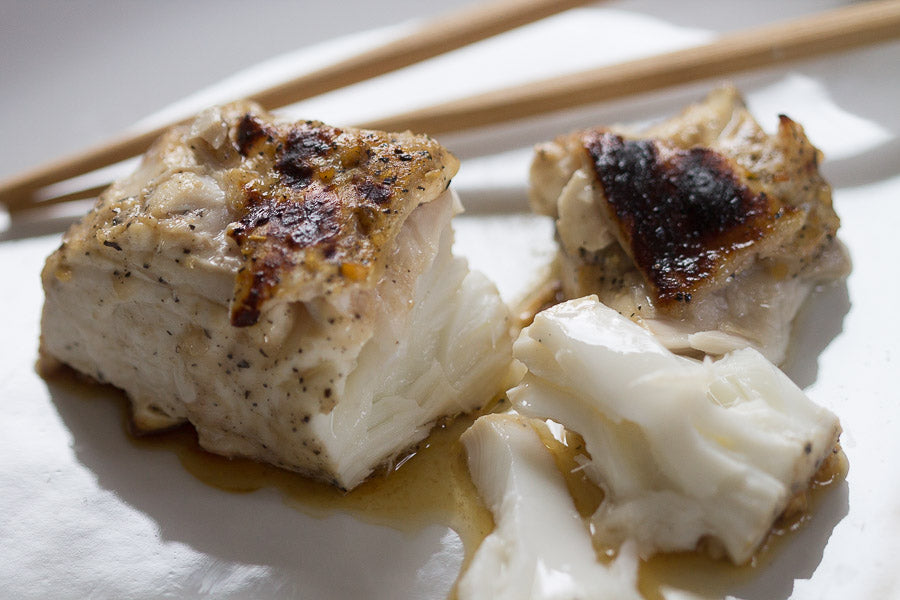 Miso Marinated Halibut