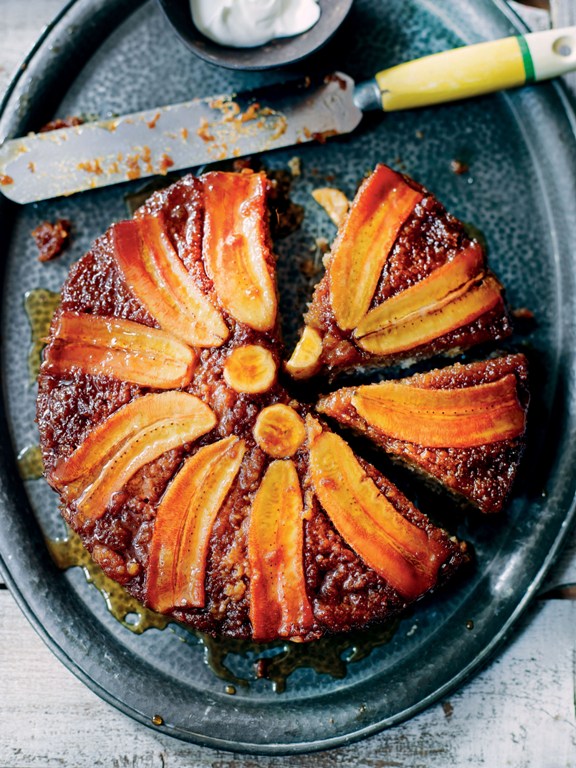 Banana Upside Down Cake