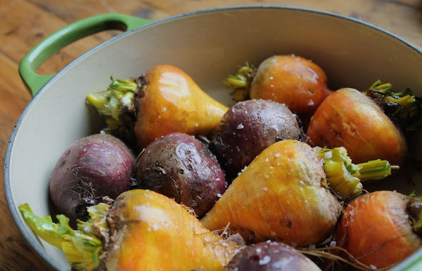 Coriander Roasted Beets