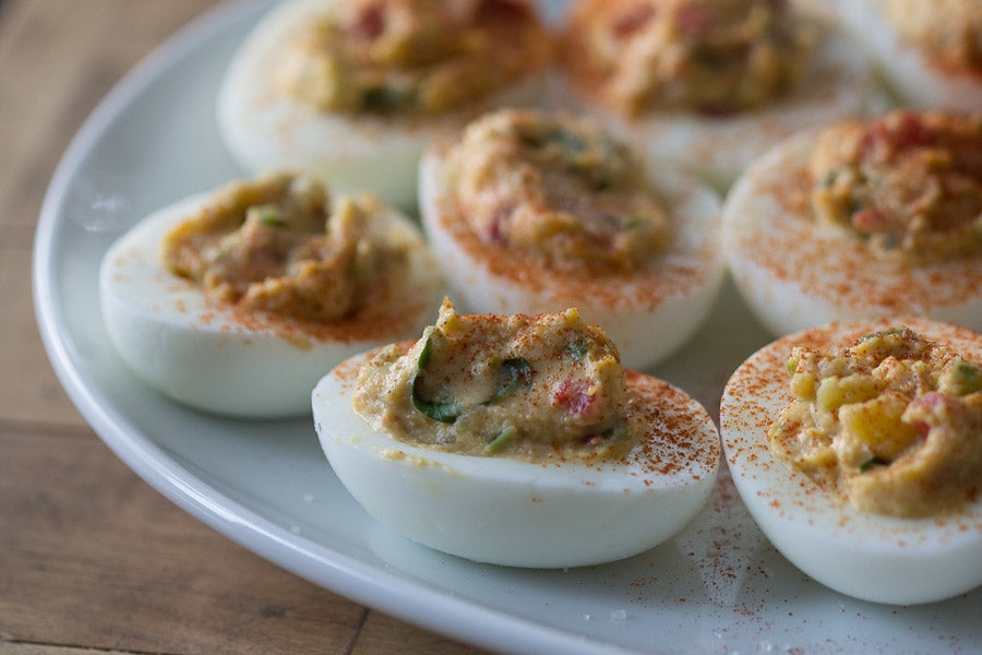 Creole Deviled Eggs