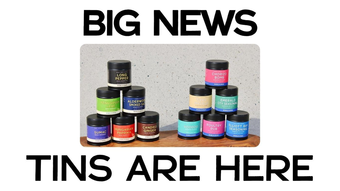 New Packaging Alert: Our Most Requested Upgrade Ever — Tins Are Here
