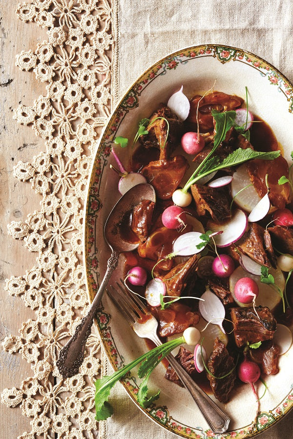 Curried Beef and Tendon with Turnip