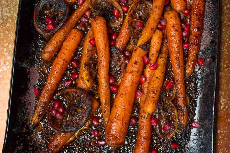 Harissa Spiced Carrots