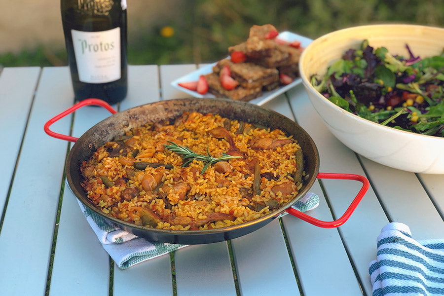 Abuelo's Rabbit Paella