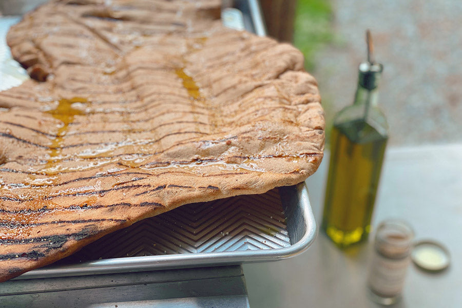 Grilled Svaneti Bread