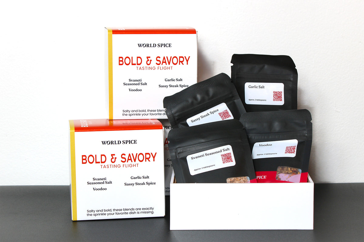 Bold & Savory Tasting Flight