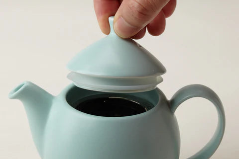 Dew Teapot with Basket Infuser 14 oz.