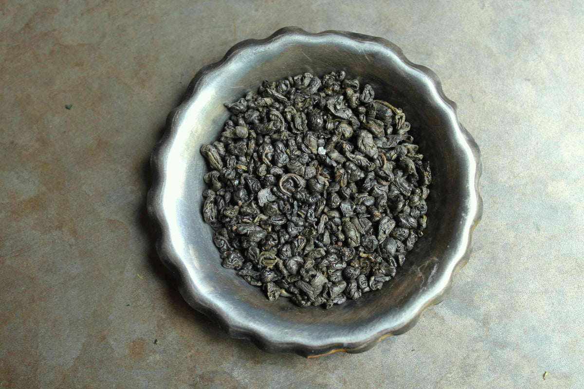 Tea Gun Chinese Gunpowder Green Tea: Bold, Nutty, and Earthy Flavors – World Spice