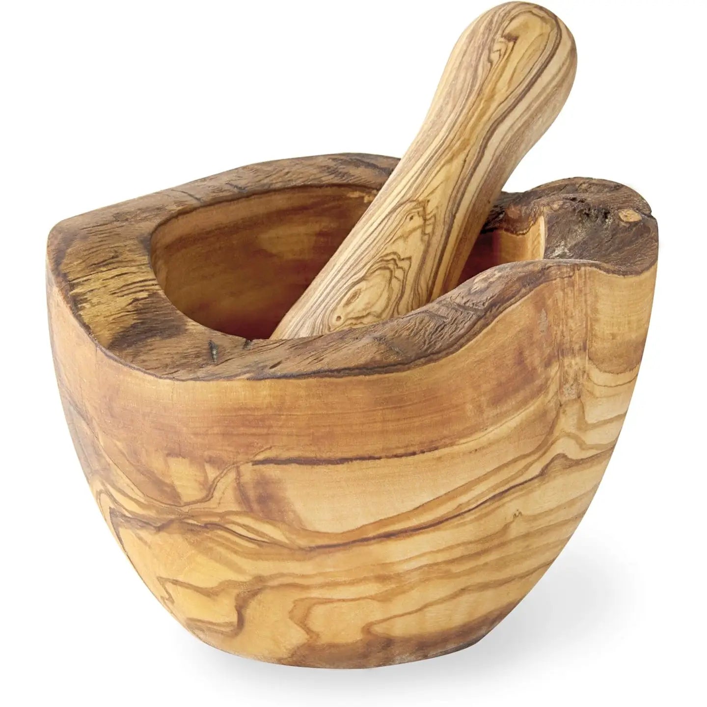 Olive Wood Mortar & Pestle