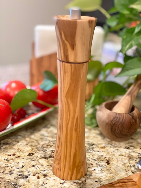 Olive Wood Pepper Mill