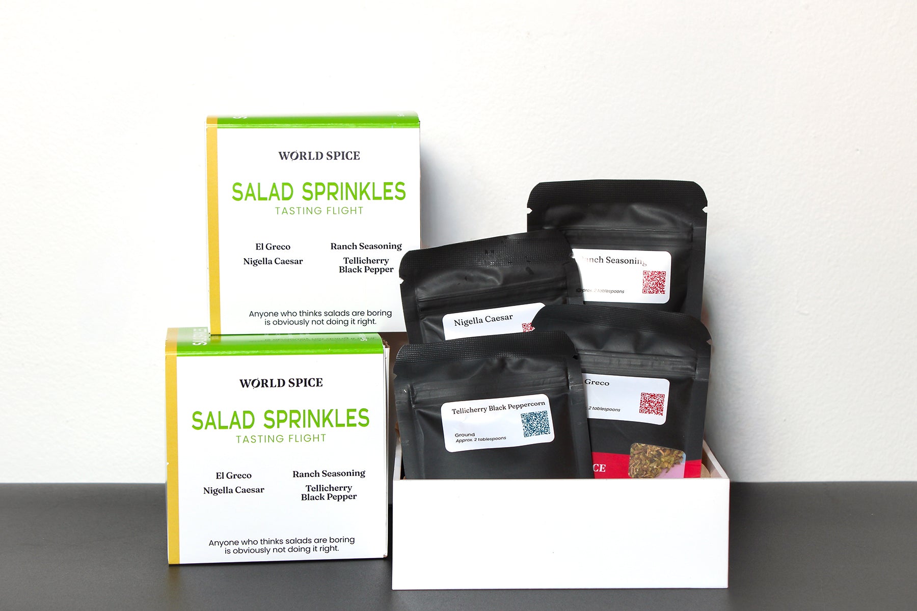 Salad Sprinkles Tasting Flight